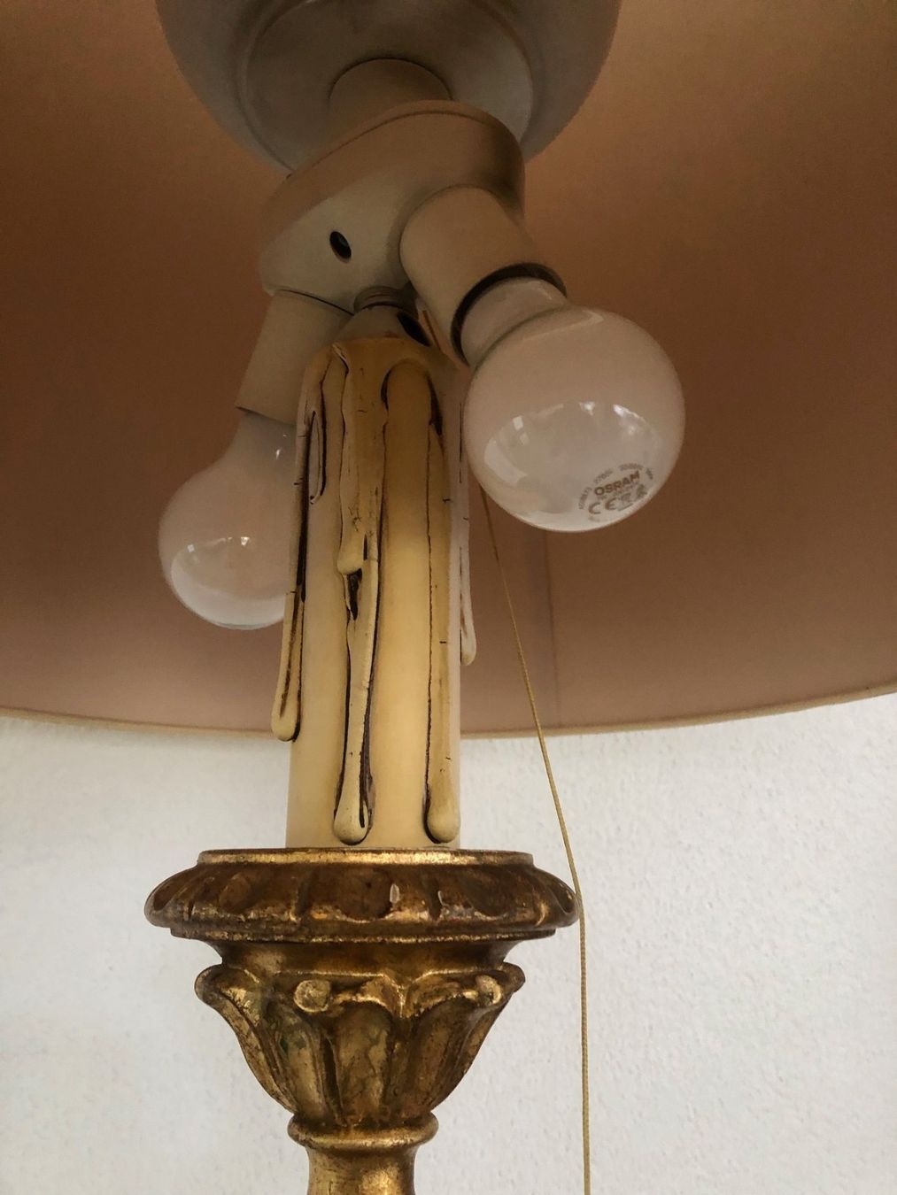 Lampen: Antike Stehlampe, elektrifiziert – Gebraucht aus Hergiswil NW von redrose51 1