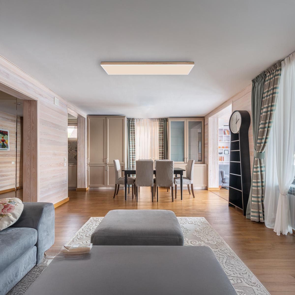 Lampadari & plafoniere: LED Deckenleuchte, CCT, 120 cm x 30 cm – Nuovo (secondo la descrizione) da Kreuzlingen venduto da Smart-Light 1
