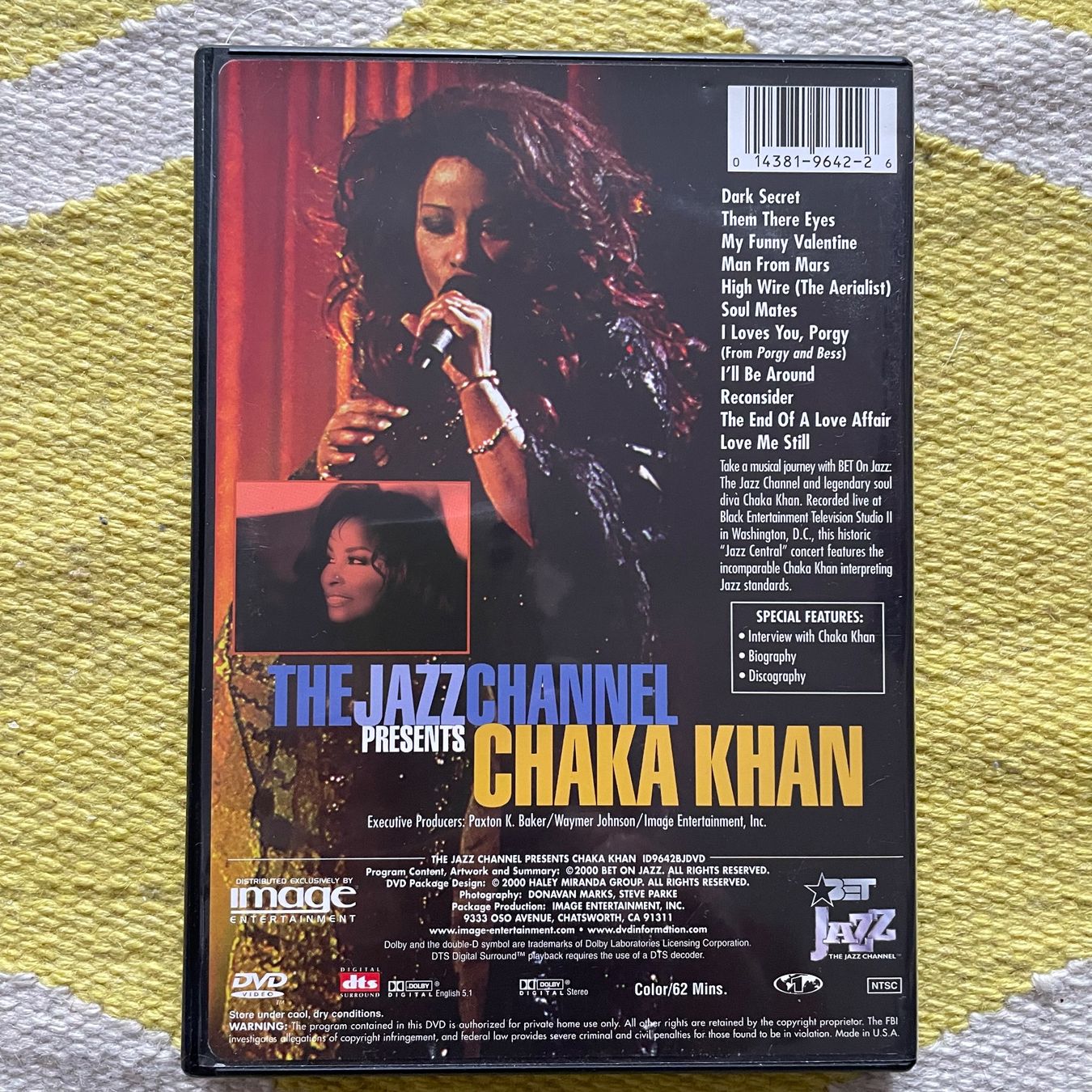 Tutti i DVDs: CHAKA KHAN-DVD CHAKA KHAN – Usato da Rorschacherberg venduto da CD-Roli 1