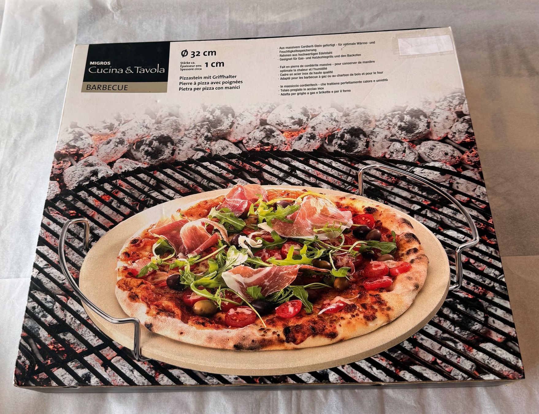 Piatti di portata: Pierre à Pizza avec poignées Neuf – Nuovo e nell'imballaggio originale da Genève venduto da lac_pf6t 9