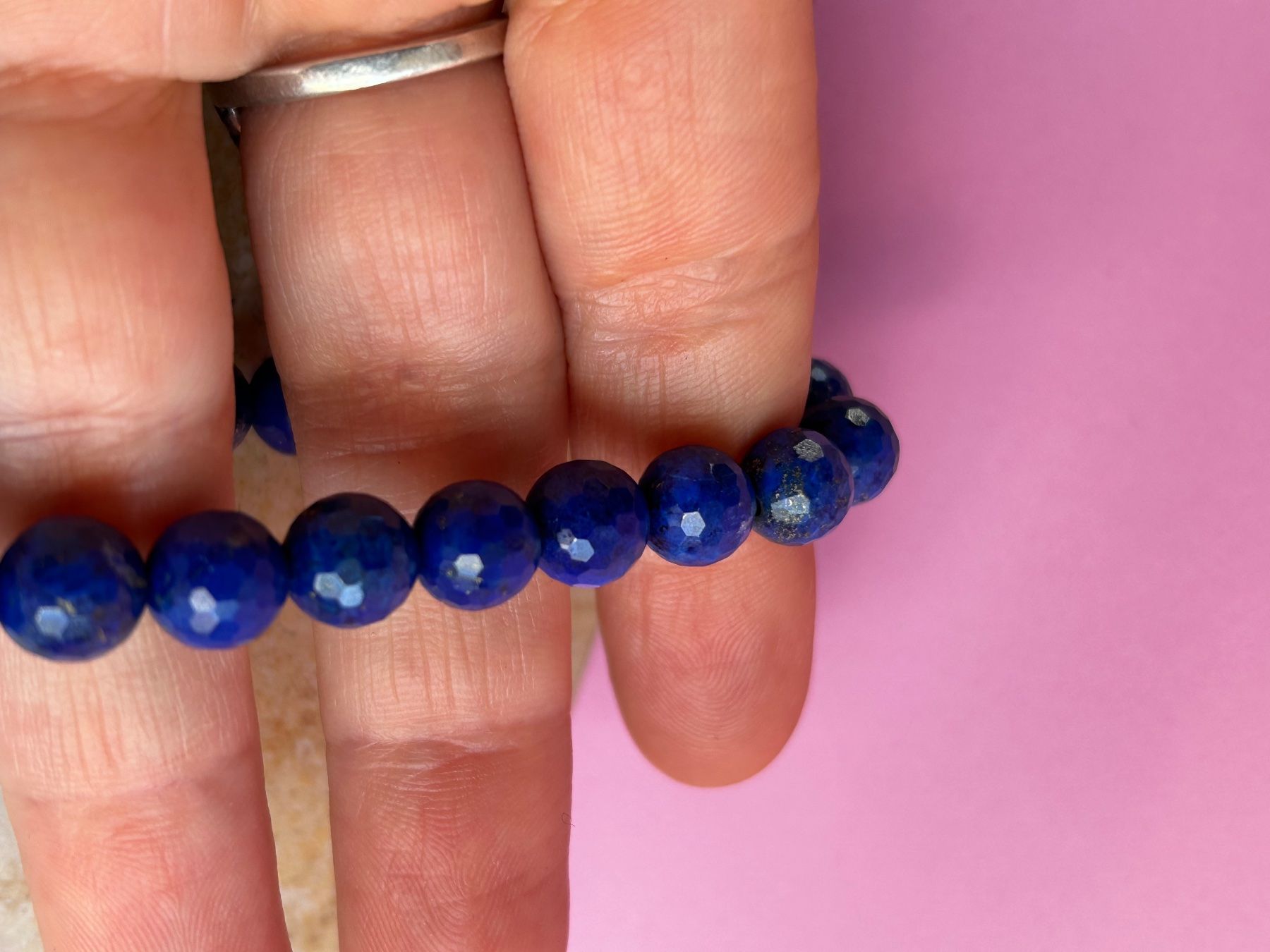 Bracciali & Braccialetti: Armband Lapislazuli (19cm) – Usato da Dittingen venduto da Bijoubelle 9