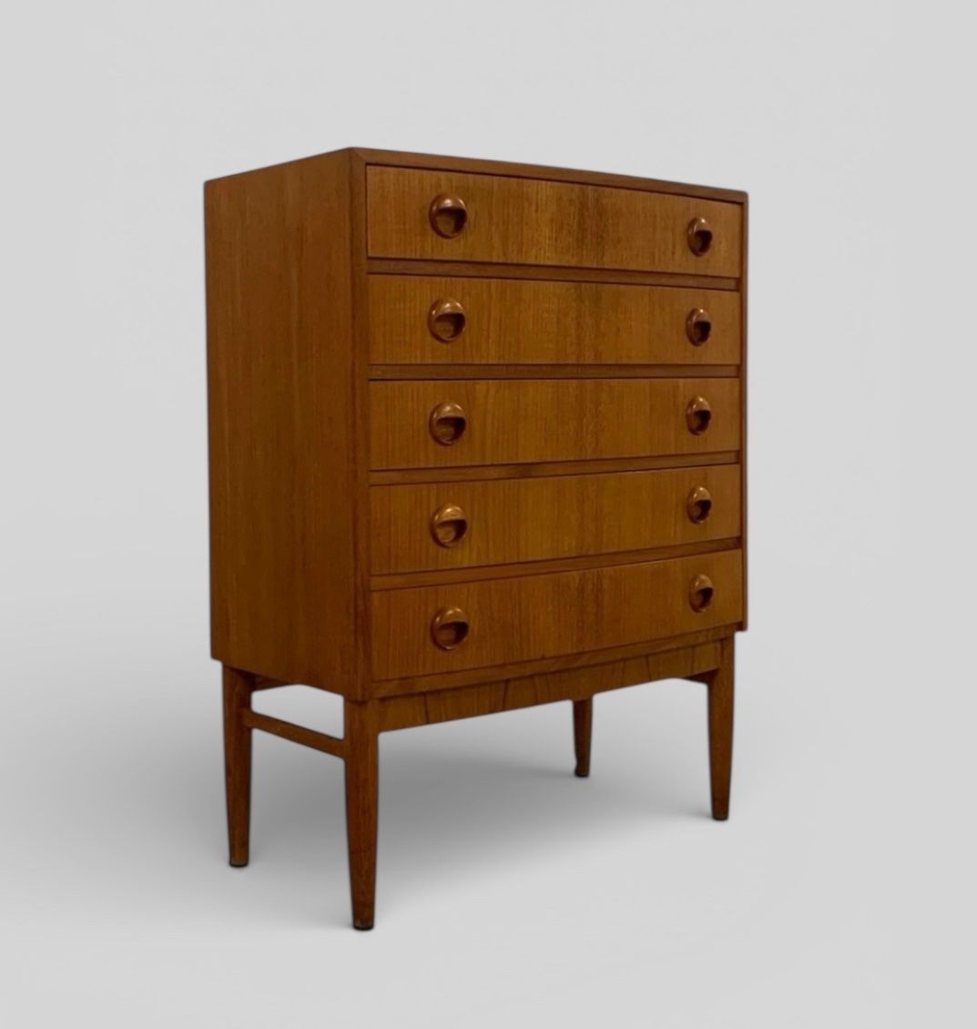 Cassettiere: Teak Kommode Kai Kristiansen 60s – Usato da Basel venduto da MidMod20C