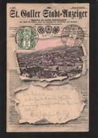 #St.Galler Stadt - Anzeiger 1901 , gel. 1901