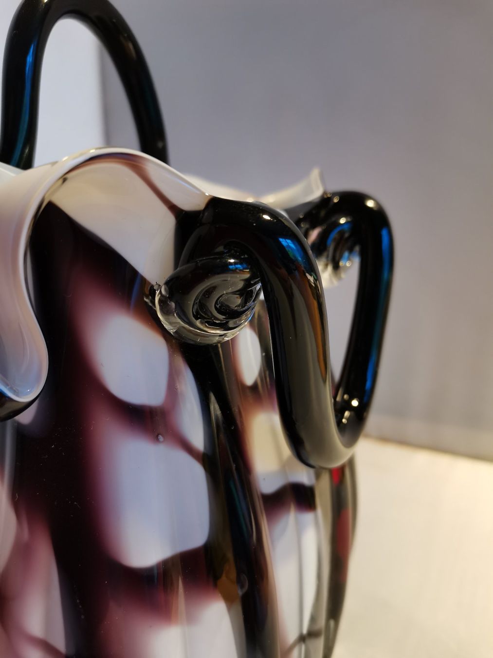 Murano Vasi & Recipienti: Murano Vase Glashandtasche – Usato da Suhr venduto da Brocki-Suhr 7