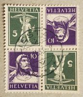 MA434) K26y, Kehrdruck 4-Block Zentrischer ⊙ LIESTAL Kt. 120