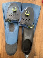 Nabaiji Schwimmflossen Gr. 44/45 + Handpaddles – neuwertig