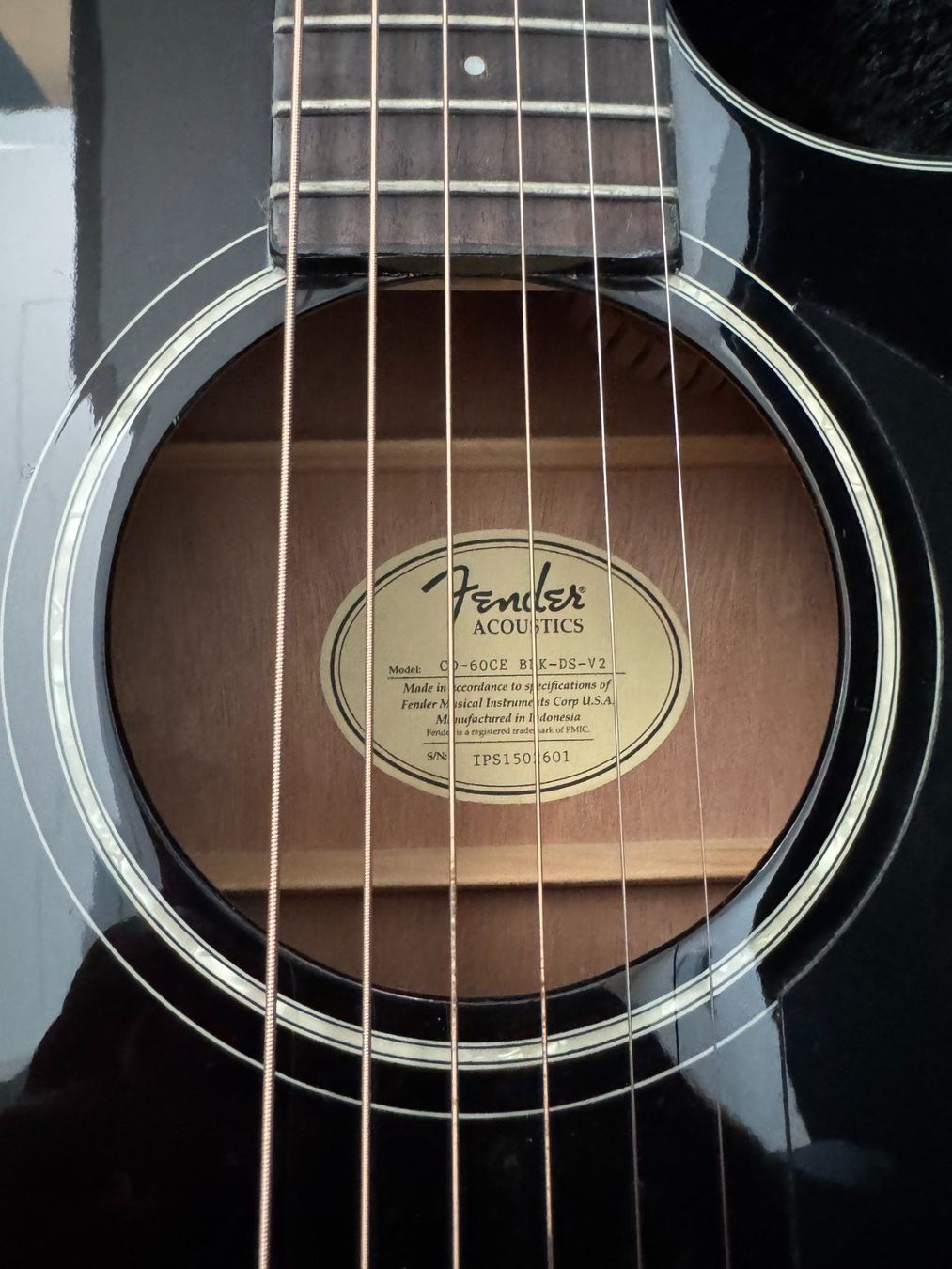 Fender Musikinstrumente: Guitare Fender CD-60CE – Gebraucht aus Vandoeuvres von mathdriving 1