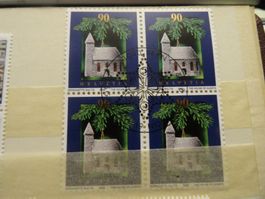 2002 Weihnachten Viererblock ET-STEMPEL