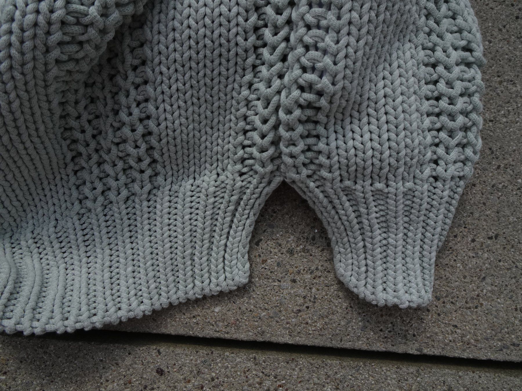 Riani Pullover & Sweatshirts: Riani Strickpullover hellblau mint Zopfmuster Gr 40 Pullover – Gebraucht aus Winterthur von blumeblau77 4