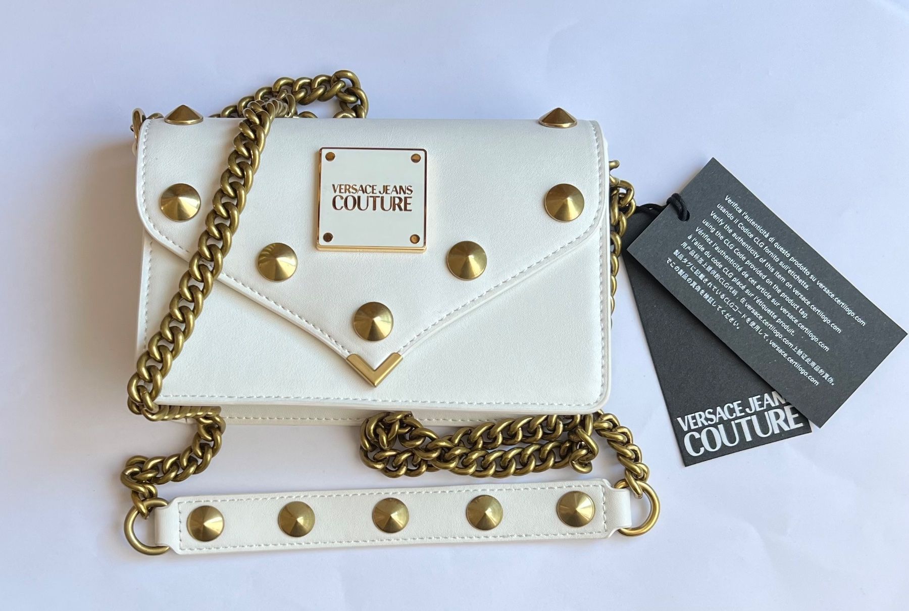 Versace Borse da donna: Versace Jeans Couture REVOLUTION STUDS - Umhängetasche – Nuovo e nell'imballaggio originale da Oberaach venduto da Dandy2021 3