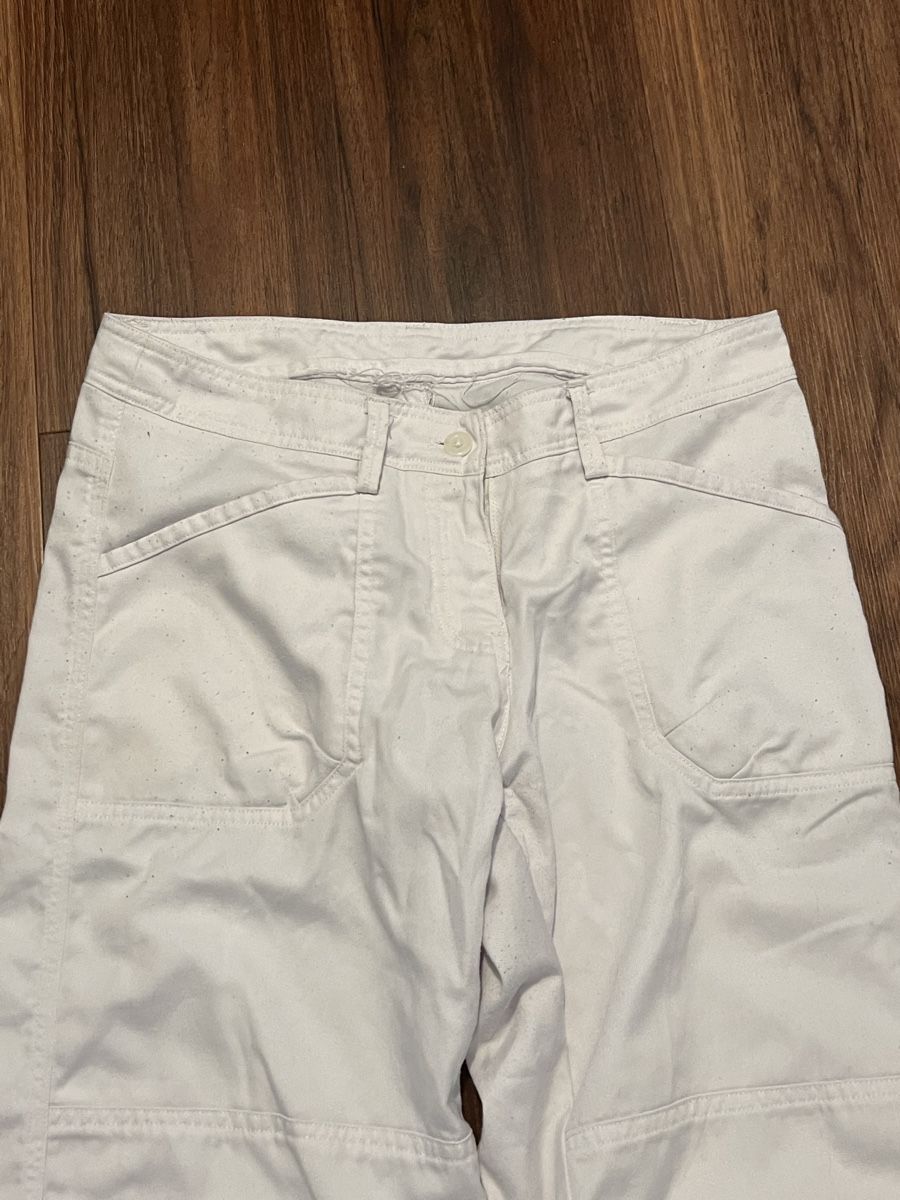 Hosen: Weiße Damen Cargohose, Größe S, y2k – Gebraucht aus Luzern von Woodbee44 1