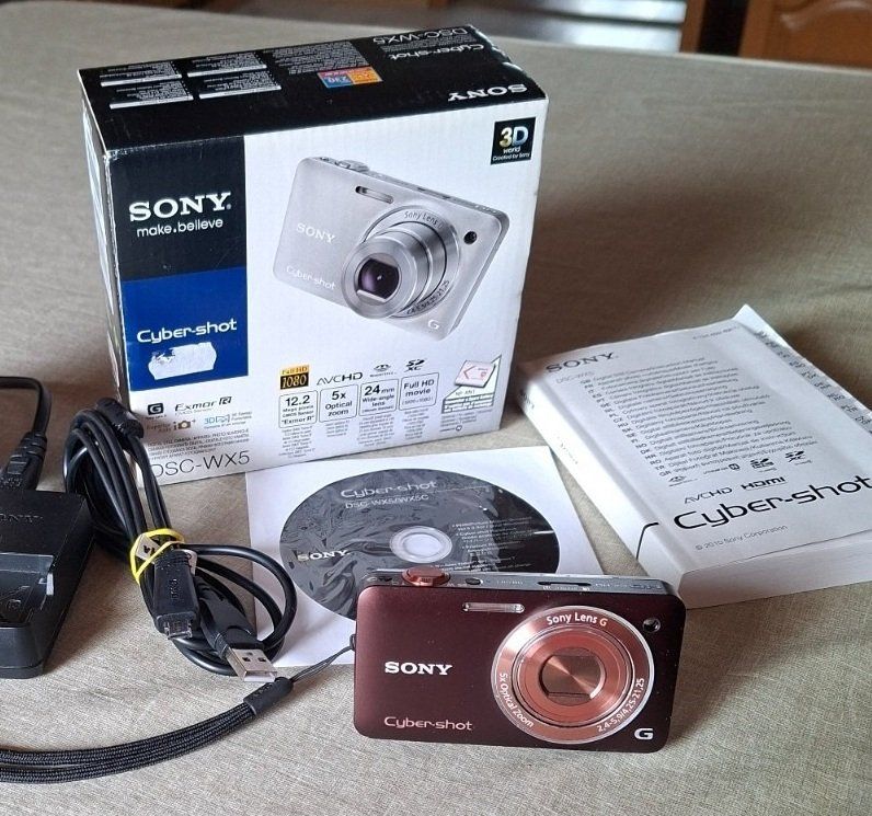 Sony Appareil photo: SONY CYPER-Shot DSC-WX5 – D'occasion à Reinach BL par colmarer