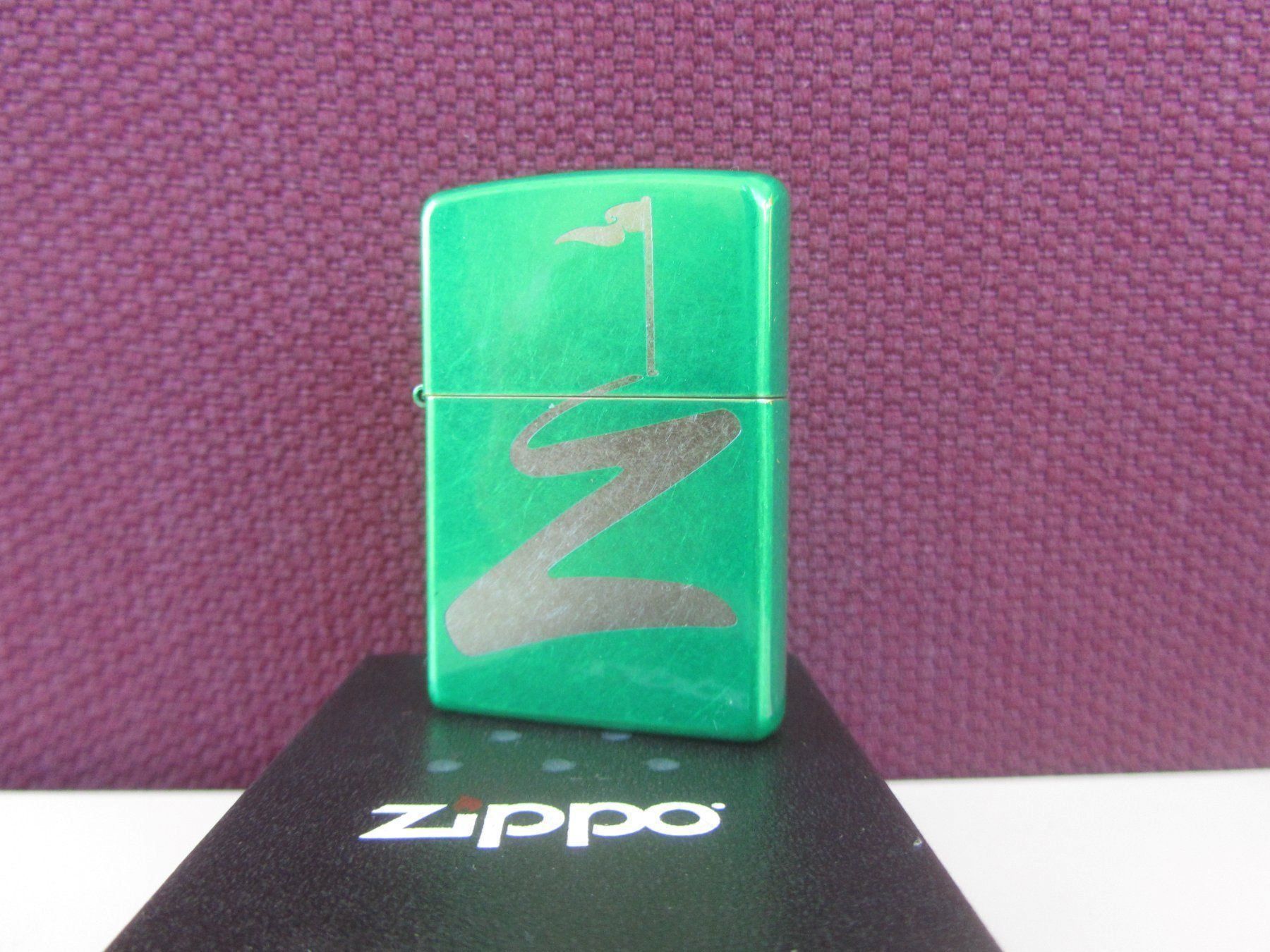 Zippo Accendini: Zippo Green Golf NEUF – Nuovo e nell'imballaggio originale da Pampigny venduto da Calypso06 1