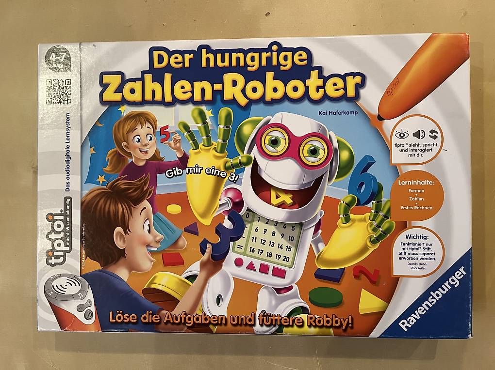 Giochi: Tiptoi Spiel 'Der hungrige Zahlen-Roboter' – Usato da Zürich venduto da Sina1899