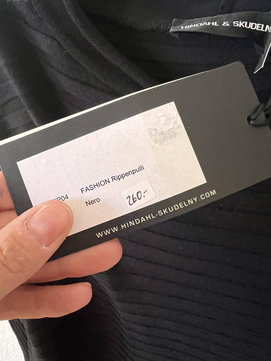Maglioni & Felpe: Pullover Hindal&Skudelny, Gr. M, NEU, schwarz  – Usato da Solothurn venduto da Brini06 1