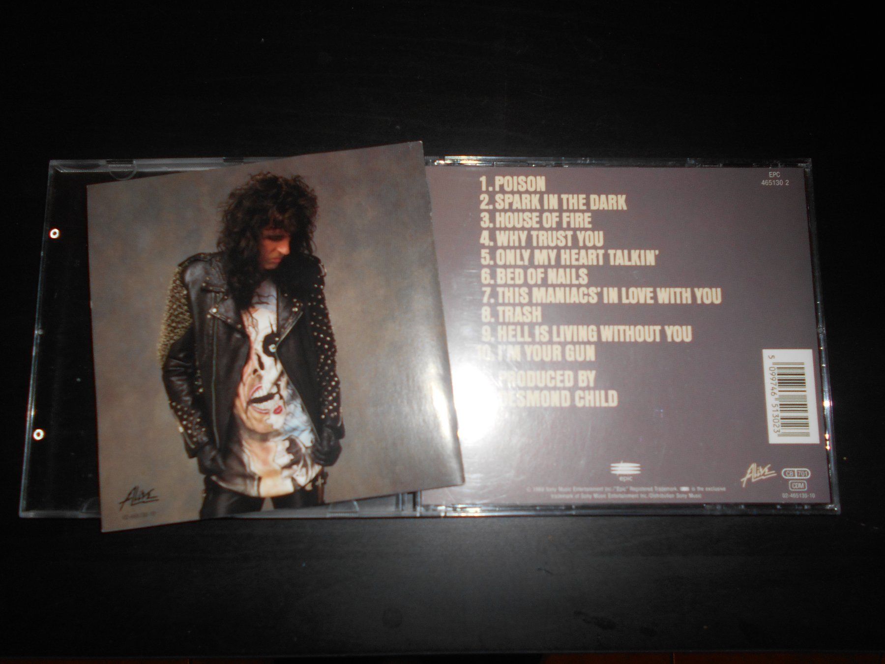 CD: Alice Cooper – Trash / 1989 – Usato da Aarberg venduto da witchhunter01 1