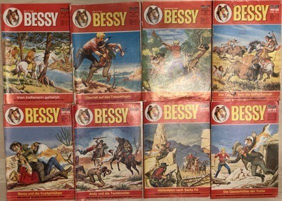 8 Original Bessy Comics (Gebraucht) in Untereggen für CHF 19 – mit ...