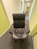 Black Leather Office Chair