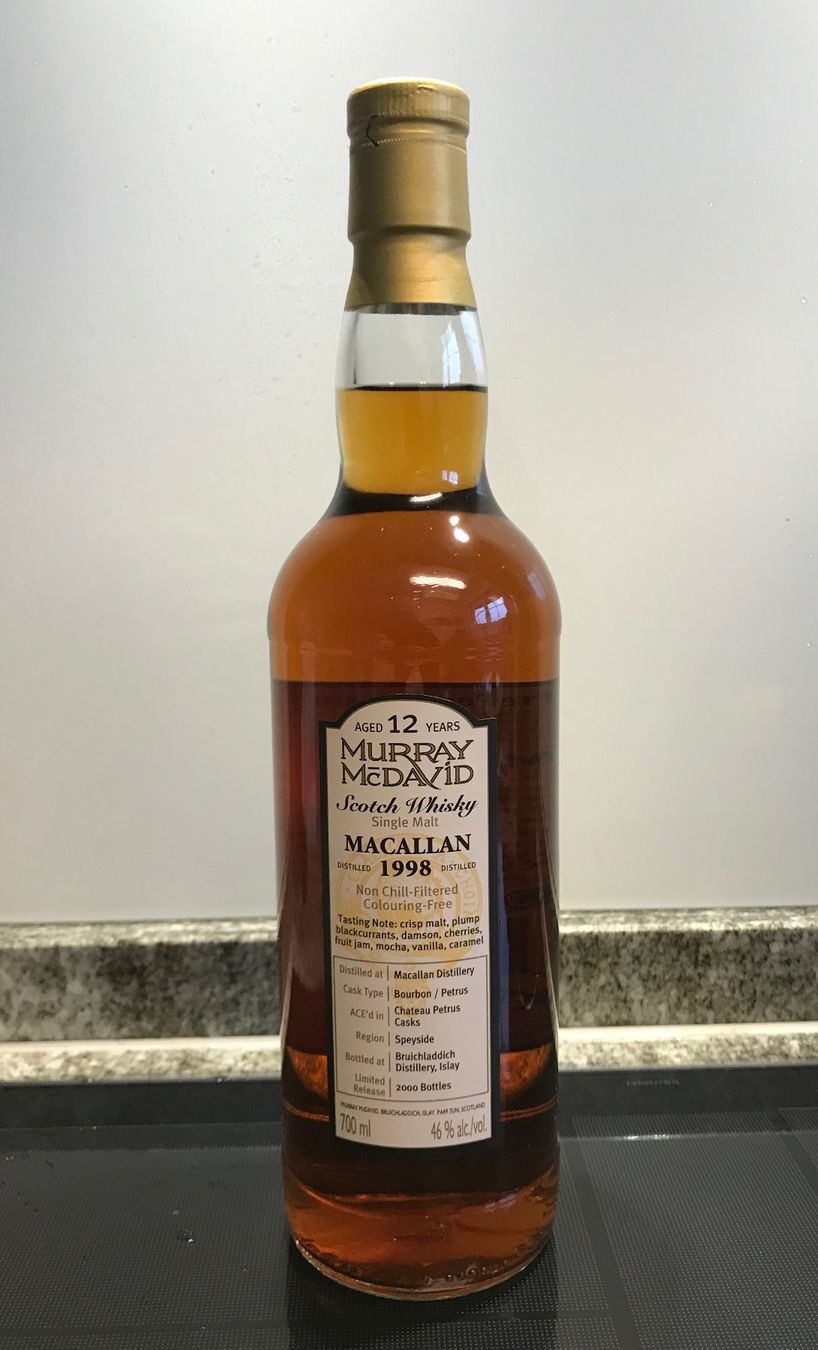 Macallan Bevande alcoliche: Macallan 1998, Chateau Petrus, Murray McDavid, limitiert – Nuovo (secondo la descrizione) da Nuglar venduto da Tc15 1