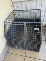 Metall-Transportbox/Hundebox für Autos & Reisen - Guter Zust