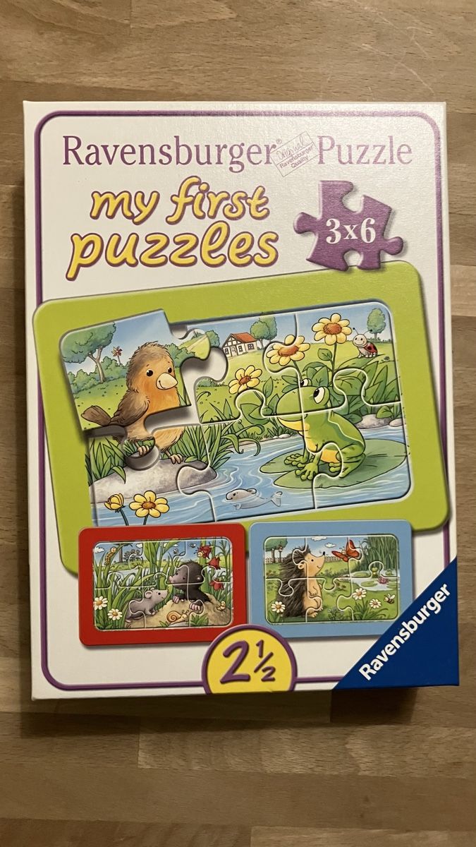 Ravensburger Puzzle: Ravensburger Puzzle My First Puzzles 3x6 Teile – Usato da Wettingen venduto da Vichli