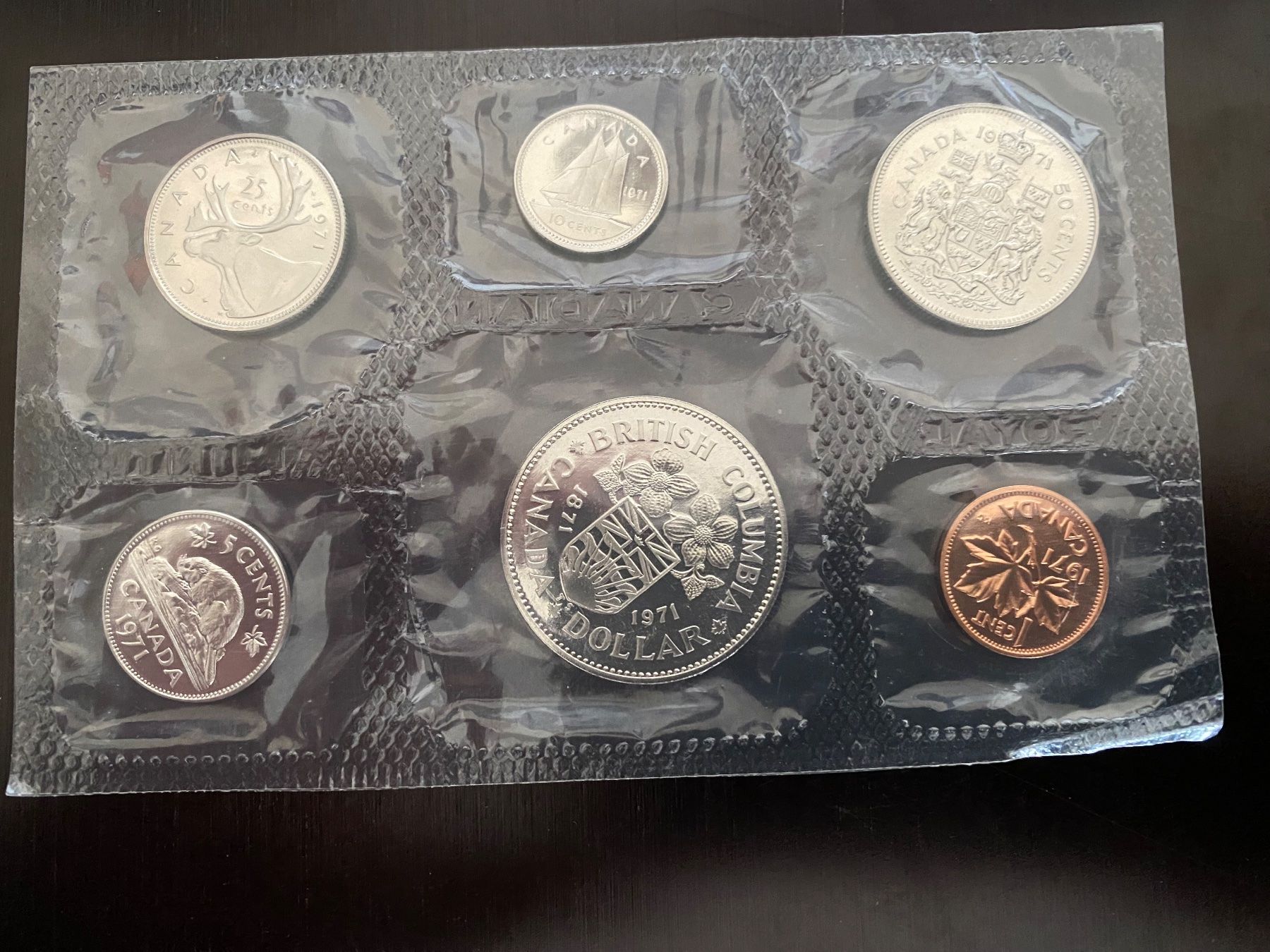 Tutti le monete: Canada, Série monnaies 1971 Nickel – Nuovo e nell'imballaggio originale da Corsier-sur-Vevey venduto da Ginoarturo 3