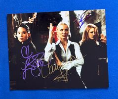 CHARLIES ANGELS  Barrymore Diaz Liu Orig Autogramme + COA !!