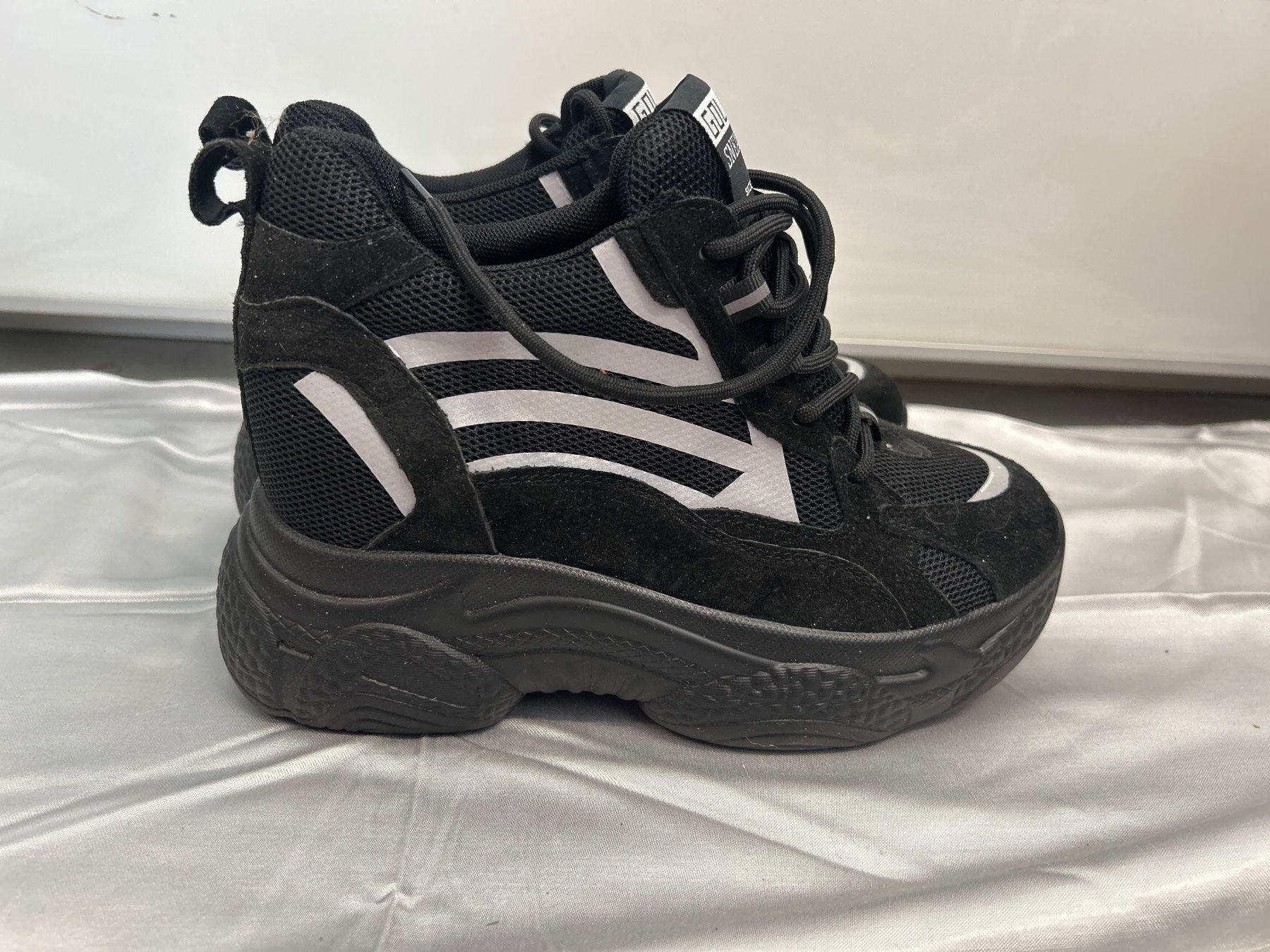 Scarpe da uomo: Plateau Sneakers schwarz Gr 39 Neu – Nuovo e nell'imballaggio originale da Regensdorf venduto da Spyke55 1