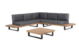 Garten Ecksofa mit Tisch 5-Sitzer MYKONOS