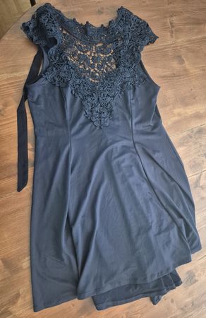 Damenkleid blau Grösse XL