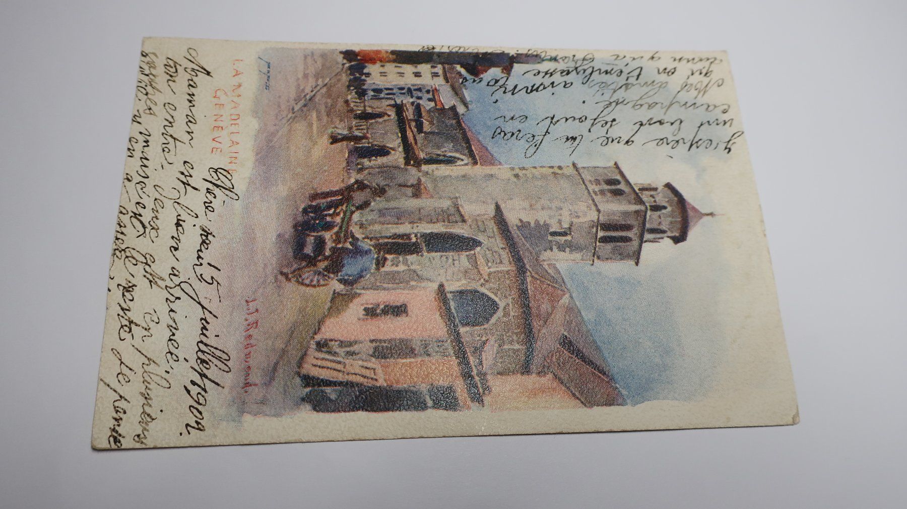 Cartoline postali: La Madelaine Genève 1902 – Usato da Cormoret venduto da Pascalll2001 1