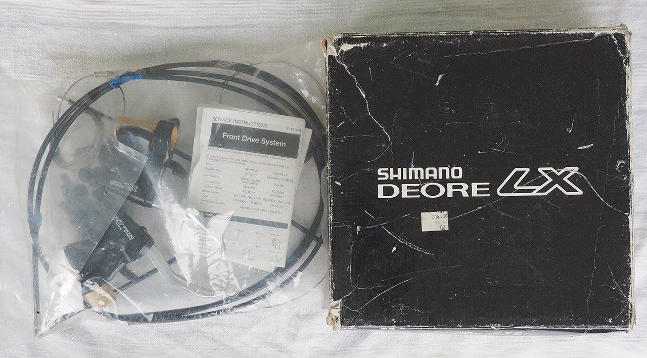 Shimano Pezzi di ricambio: Brems- Schaltgriff Shimano LX SLR Rapidfire Plus – Nuovo e nell'imballaggio originale da Hinwil venduto da Ruha2