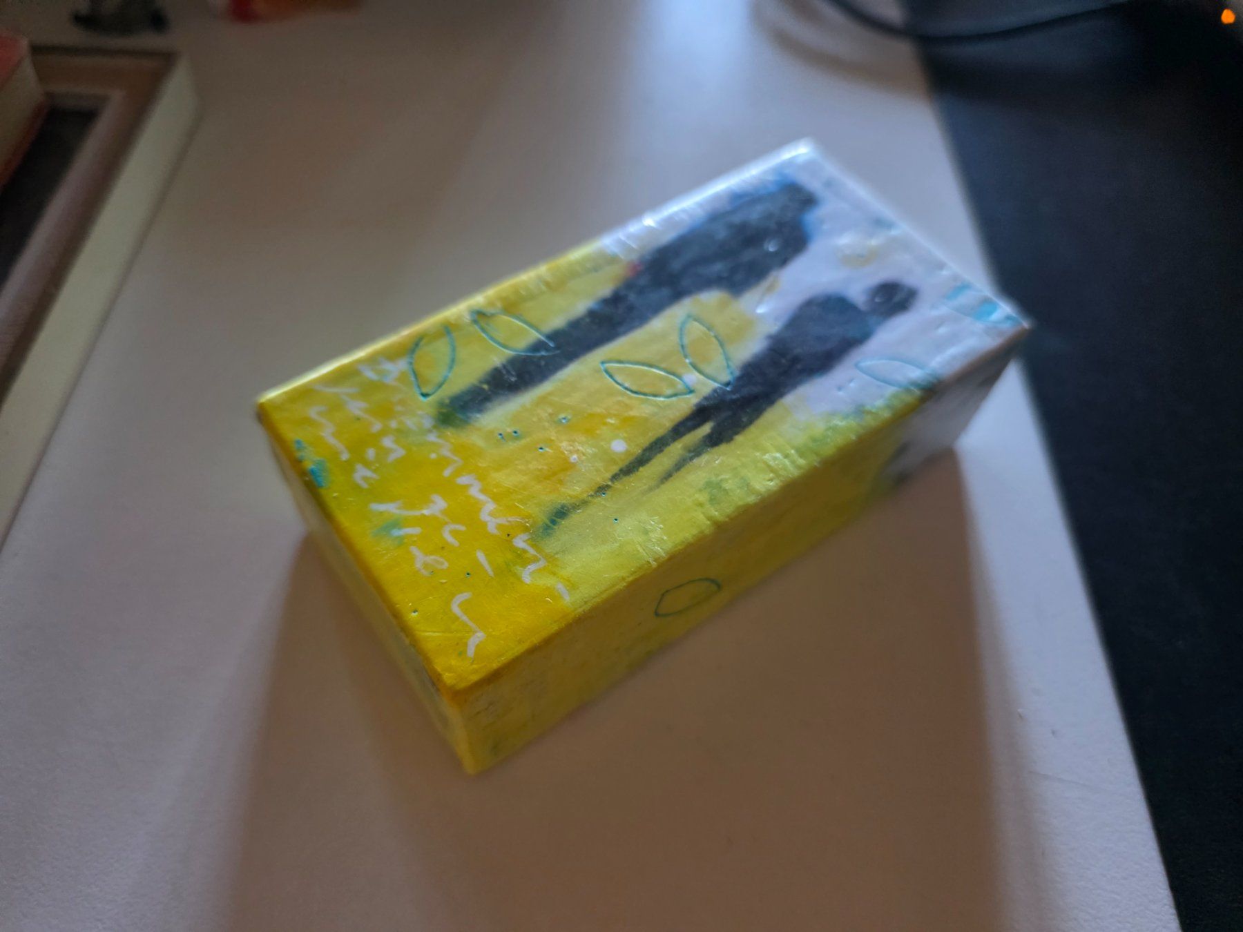 Alle Dekorationen: Deko Wachs Bild Kunst Gemälde - EVE DOE 14 – Gebraucht aus Walterswil BE von Lonitti 3