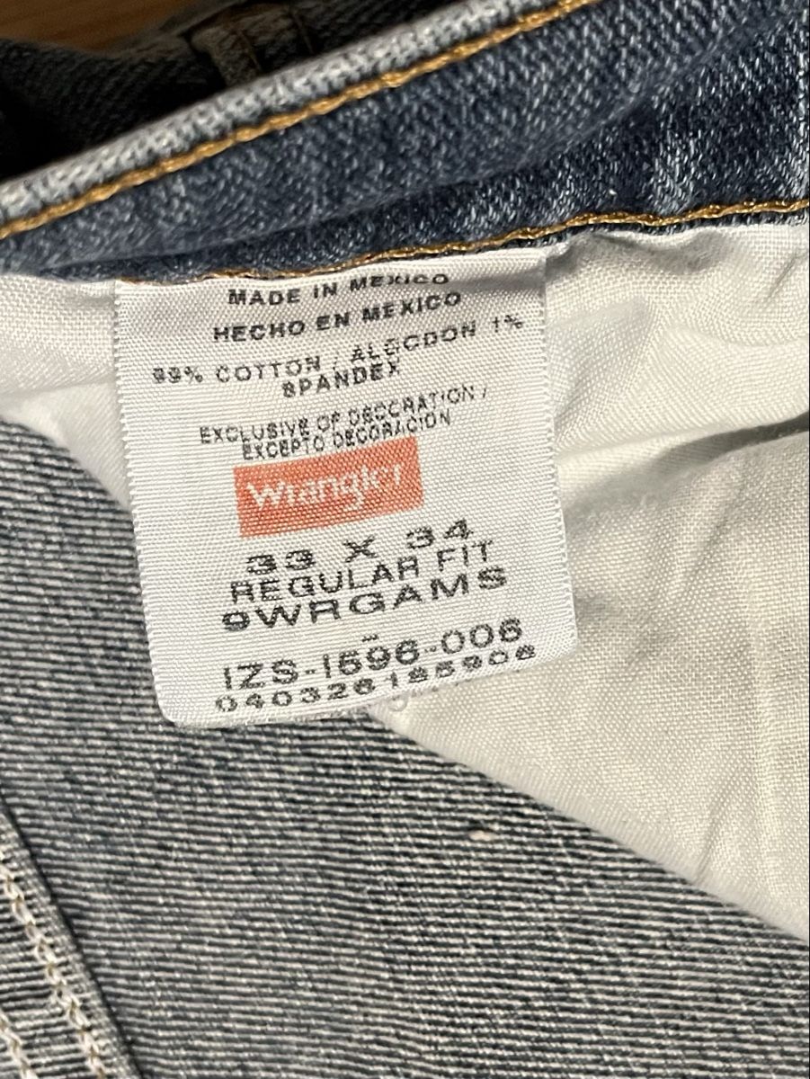 Wrangler Jeans: Wrangler Jeans, Grösse 33x34 Regular Fit – Usato da Steinhausen venduto da bot_2ryr 2