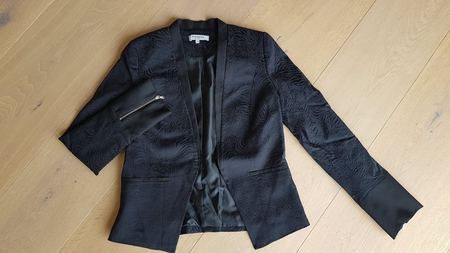 Morgan Jacken: Morgan eleganter Blazer Gr. 40 schwarz Muster – Neu (gemäss Beschreibung) aus Rapperswil SG von Mucki08 2