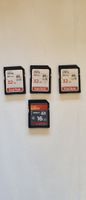 Speicherkarten SanDisk Ultra 3x 32GB 1x 16GB gebraucht