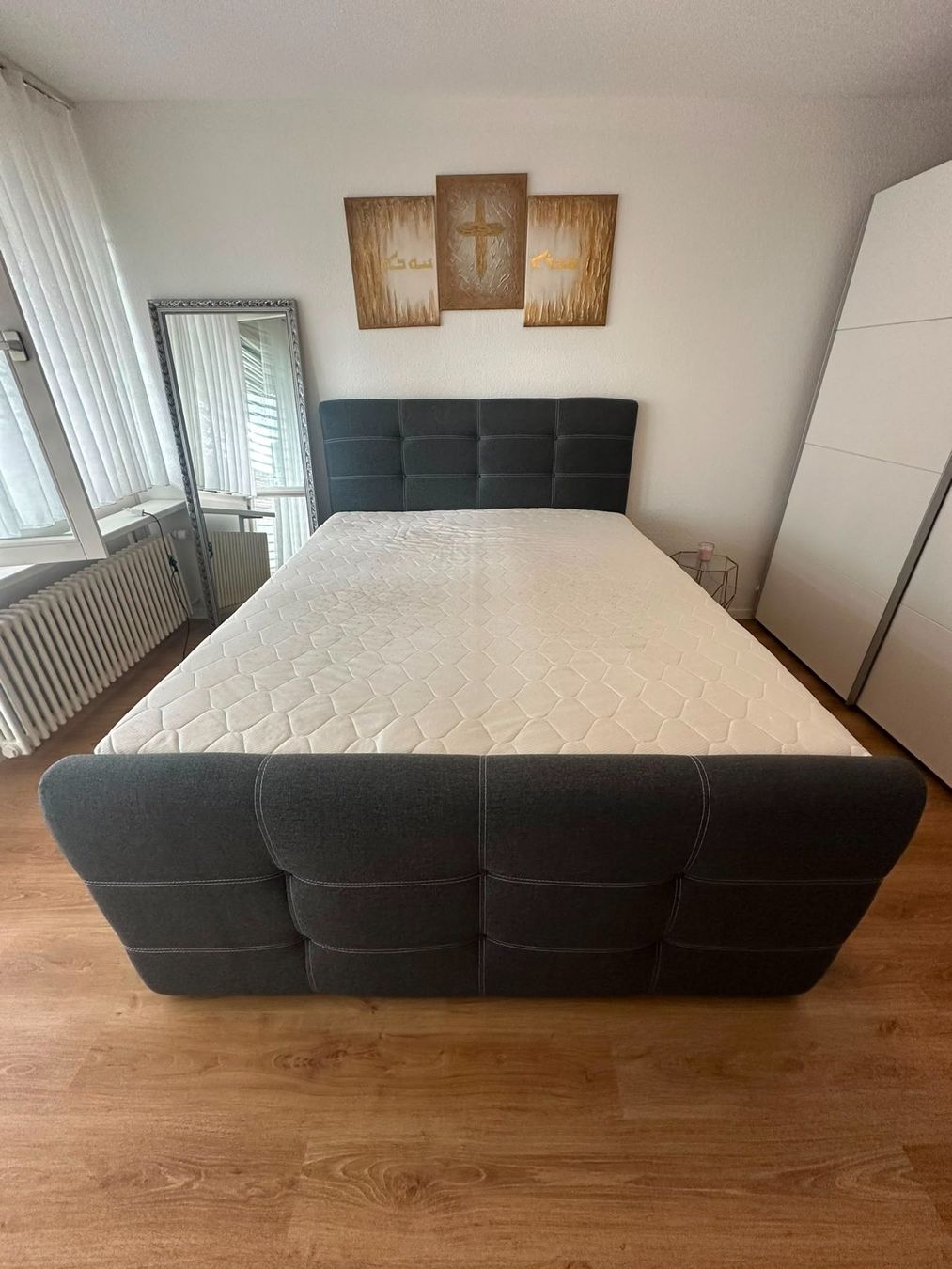 Conforama Betten: Boxspringbett 160x200 mit Bettkasten und Topper – Gebraucht aus Lupfig von ado_pe 1