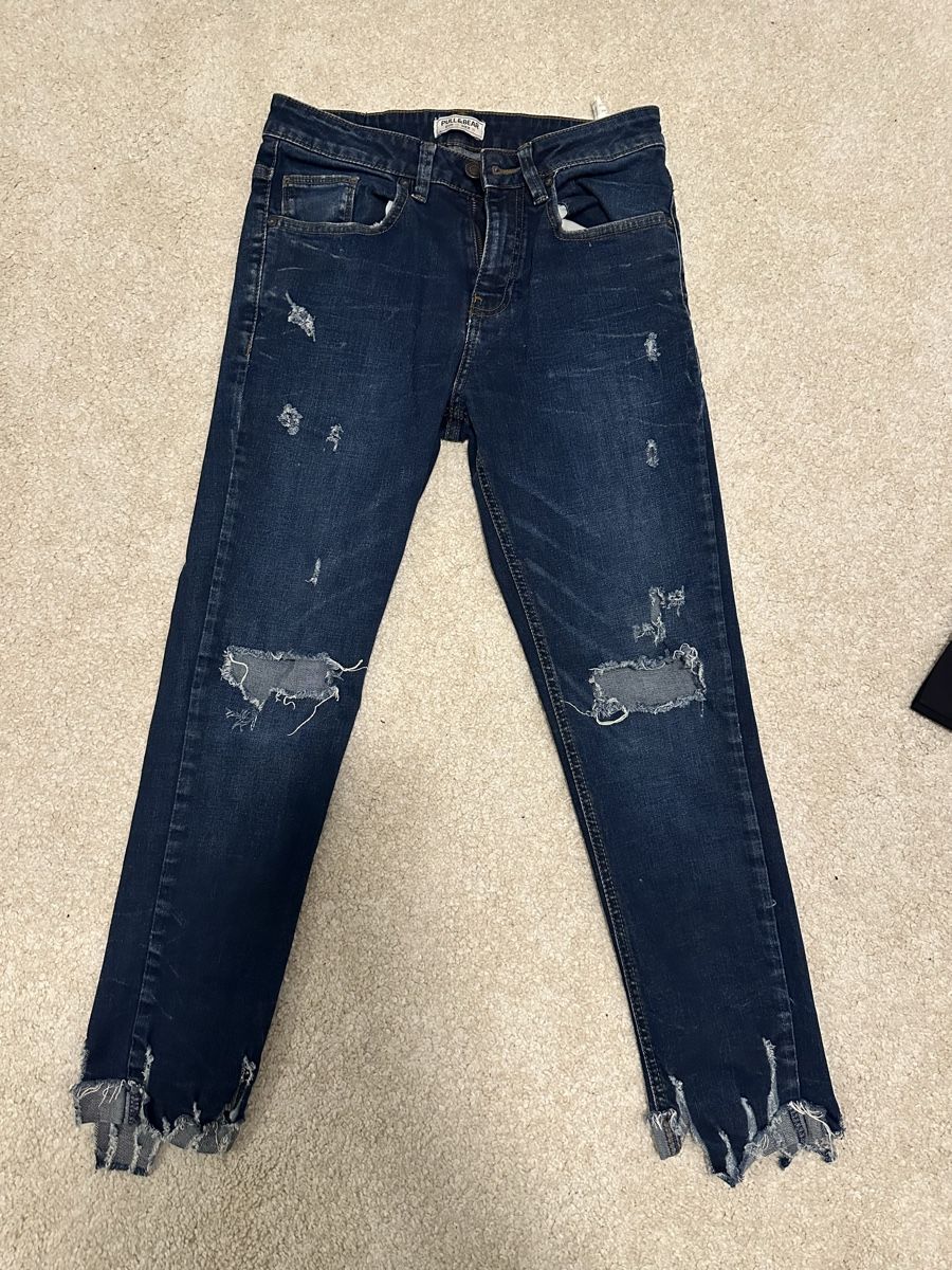 Jeans: Jeans Pull & Bear | 38 | dunkelblau / zerrissen – Usato da Spreitenbach venduto da Sujrkwxl 2