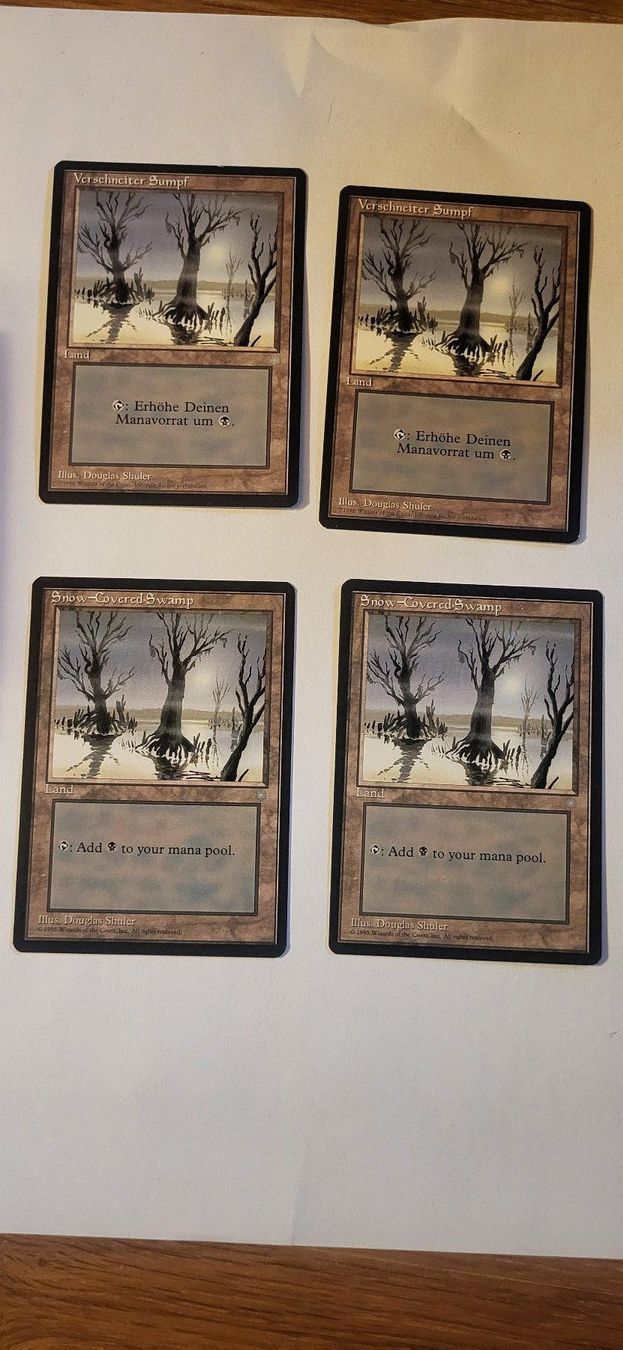 Magic The Gathering Cartes à collectionner: MTG - Verschneiter Sumpf – D'occasion à Münsingen par Heroism2010