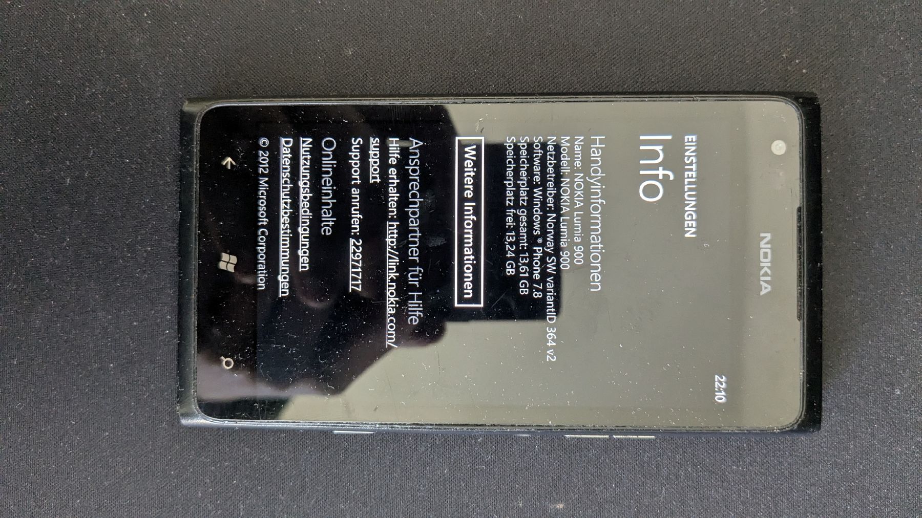 Nokia Telefoni cellulari / Smartphones: Nokia Lumia 900 – Usato da Zürich venduto da enri23 1
