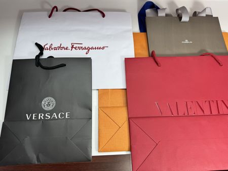 Luxury Gift Bags: Louis Vuitton, Versace, and more!