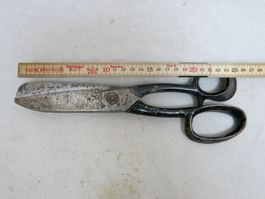 Fund Vintage Patina Kurios Werkstatt Schere Massiv