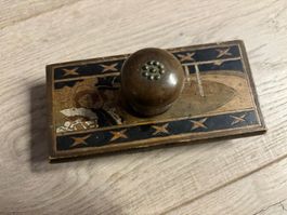 Antiker Tintenlöscher / Schreibtisch-Buvard – Genf 1906 – da