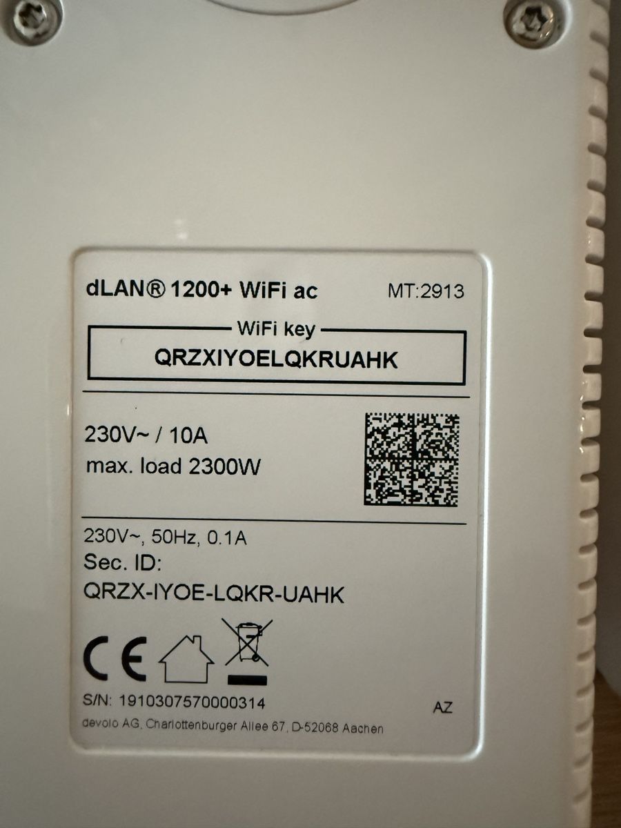 Devolo Unità & Adattatore: dLAN 1200+ WiFi – Usato da Geuensee venduto da miriamundmartin 2