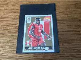 Alphonso Davies Extra Sticker Gold