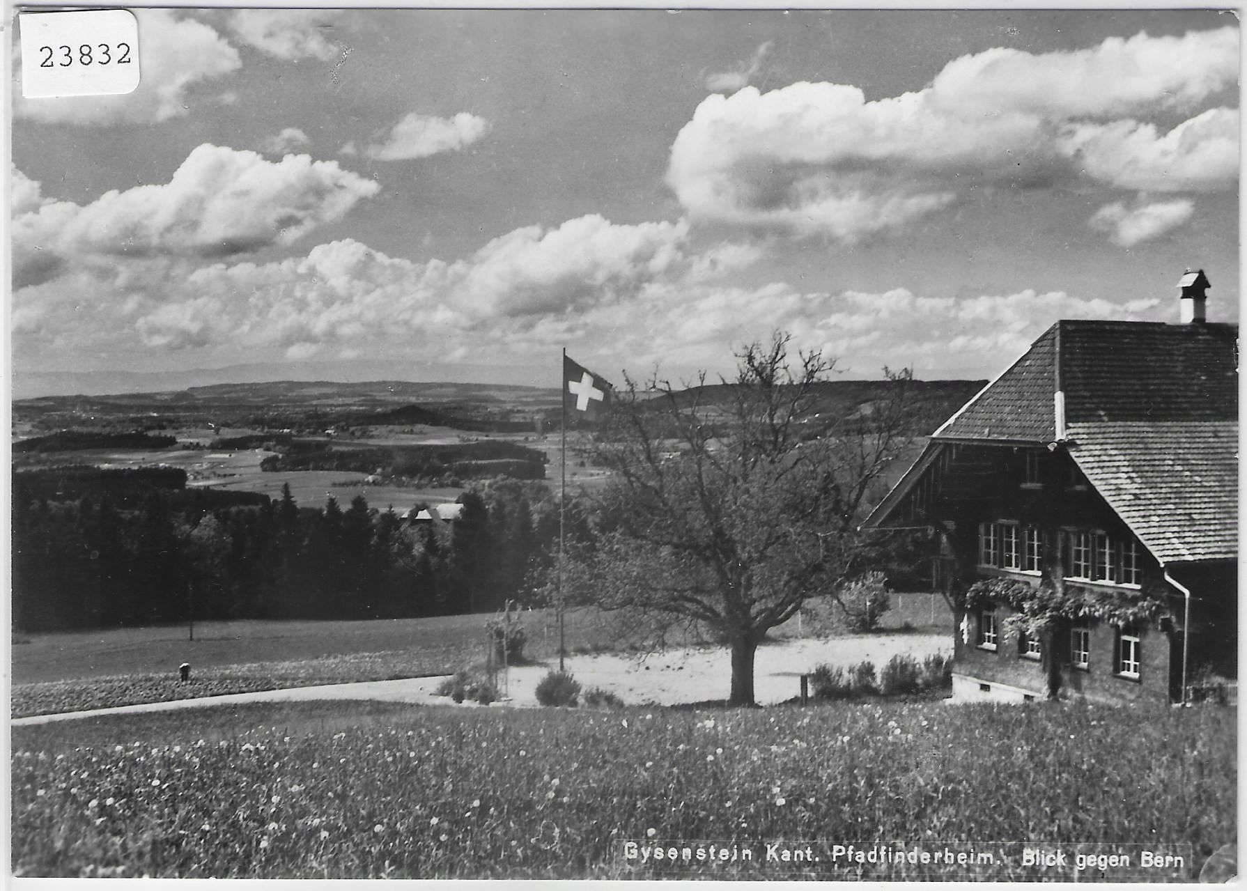Cartes postales: Gysenstein Kant. Pfadfinderheim - Blick – Antique à Ettingen par Kartenplanet