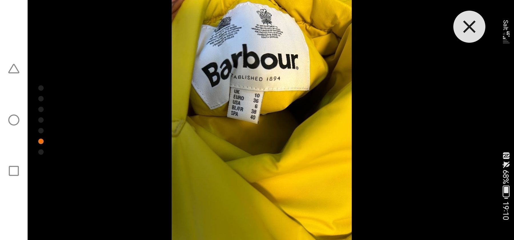 Barbour Giacche: Barbour femme – Nuovo (secondo la descrizione) da rolle venduto da GG31 1