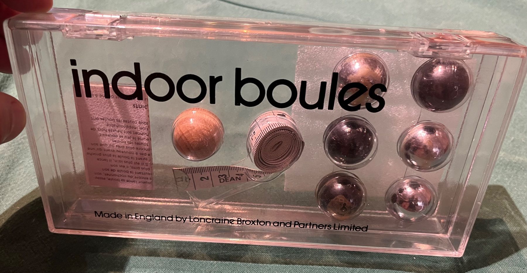 Giochi: Indoor boules – Nuovo e nell'imballaggio originale da Veyrier venduto da ren_5ctl