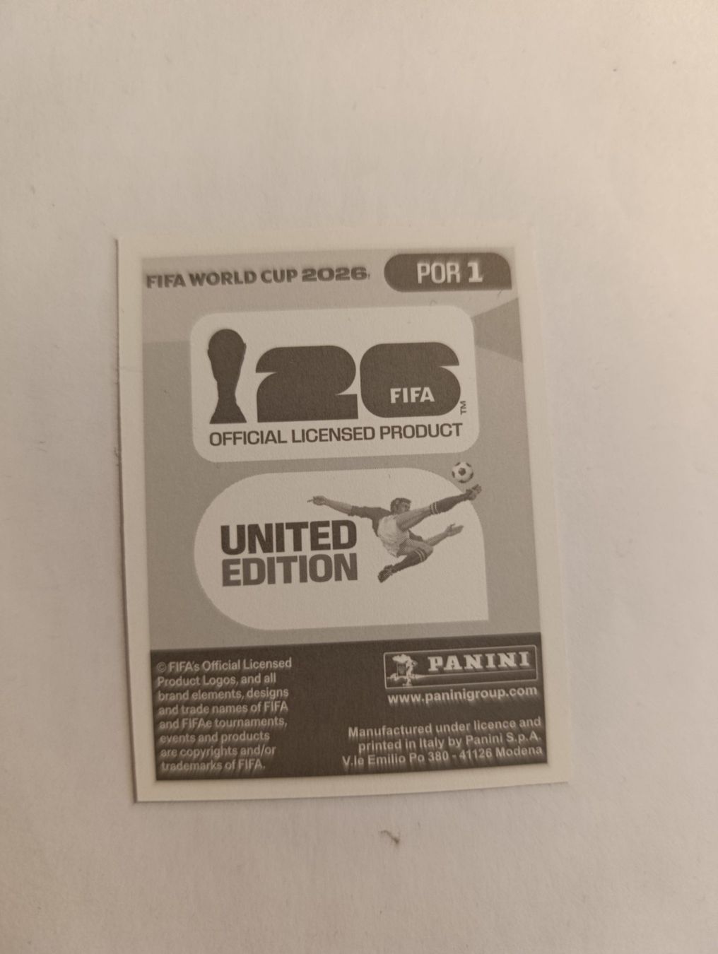 Panini Carte collezionabili: POR 5, Panini WM Sticker – Nuovo (secondo la descrizione) da Kriens venduto da Annele97 1