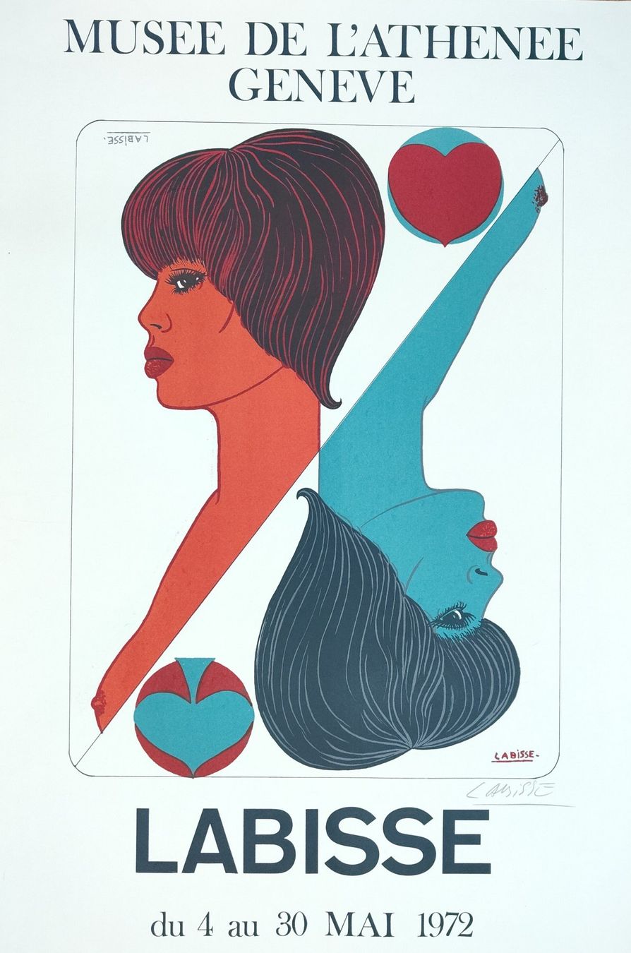 Grafica & Litografie: Félix LABISSE - LITHOGRAPHIE, Signée au crayon – Usato da Chêne-Bougeries venduto da Art-T55